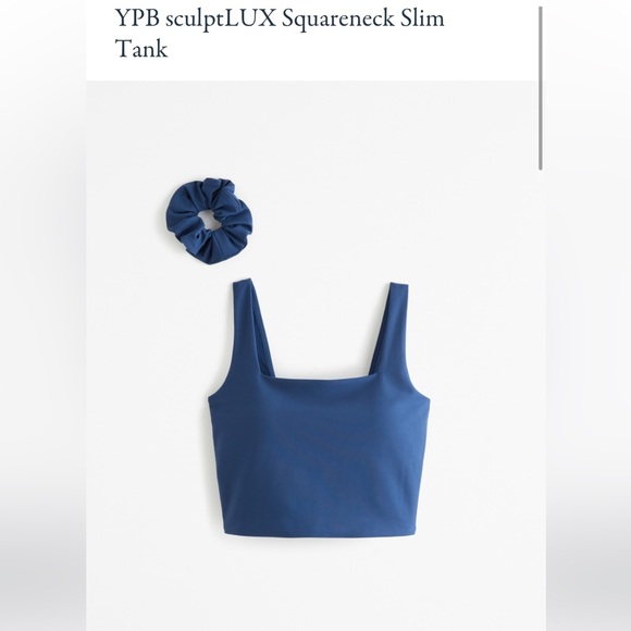 YSB sculpt LUX squareneck slim tank, activewear - Picture 1 of 2
